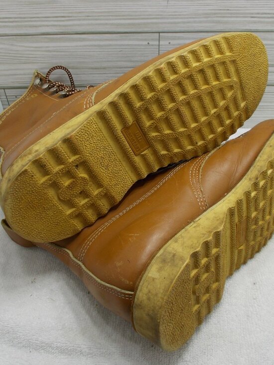 Vintage Sears (?) Insulated Leather Mens Work Boots Size 7.5 E